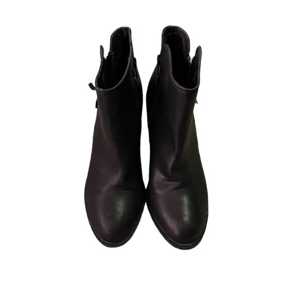 Ana Faux Leather Ankle‎ Boots - Picture 1 of 8